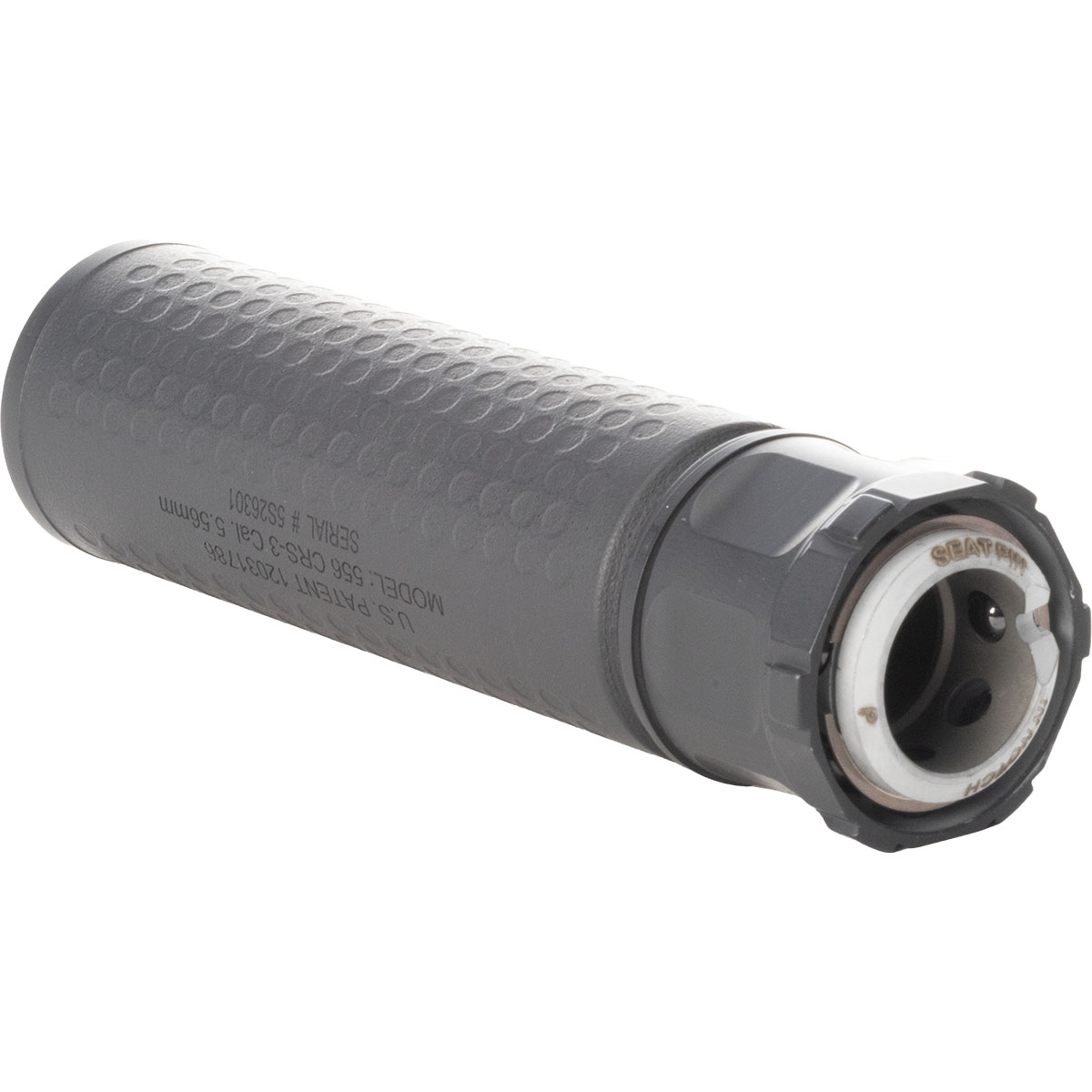 KNIGHT'S ARMAMENT - CRS-3 5.56 NATO RIFLE SUPPRESSOR W/QDC FLASH HIDER - View 4