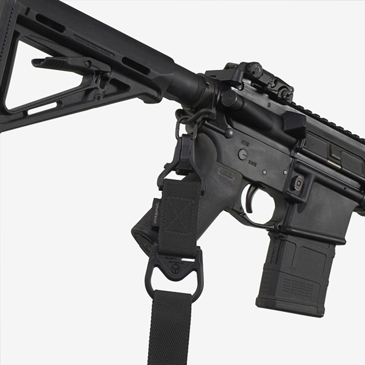 MS1/MS3 Single Point Paraclip Adapter Black - View 5