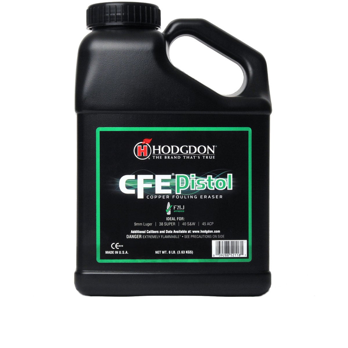 HODGDON POWDER CO., INC. - CFE® SMOKELESS PISTOL POWDER - View 2