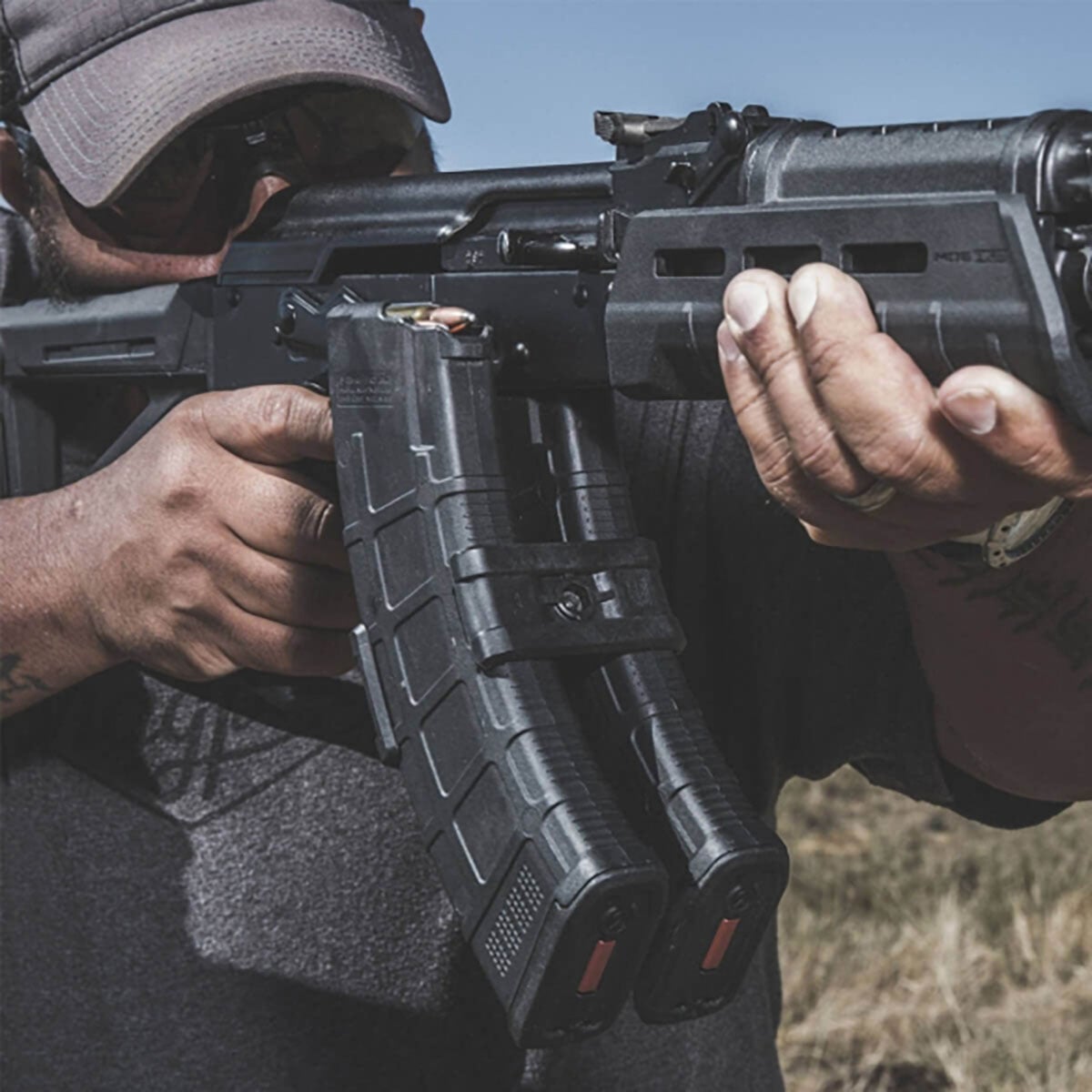 Maglink Coupler 7.62x39 for PMAG 30RD AK/AKM Magazines BLK - View 5