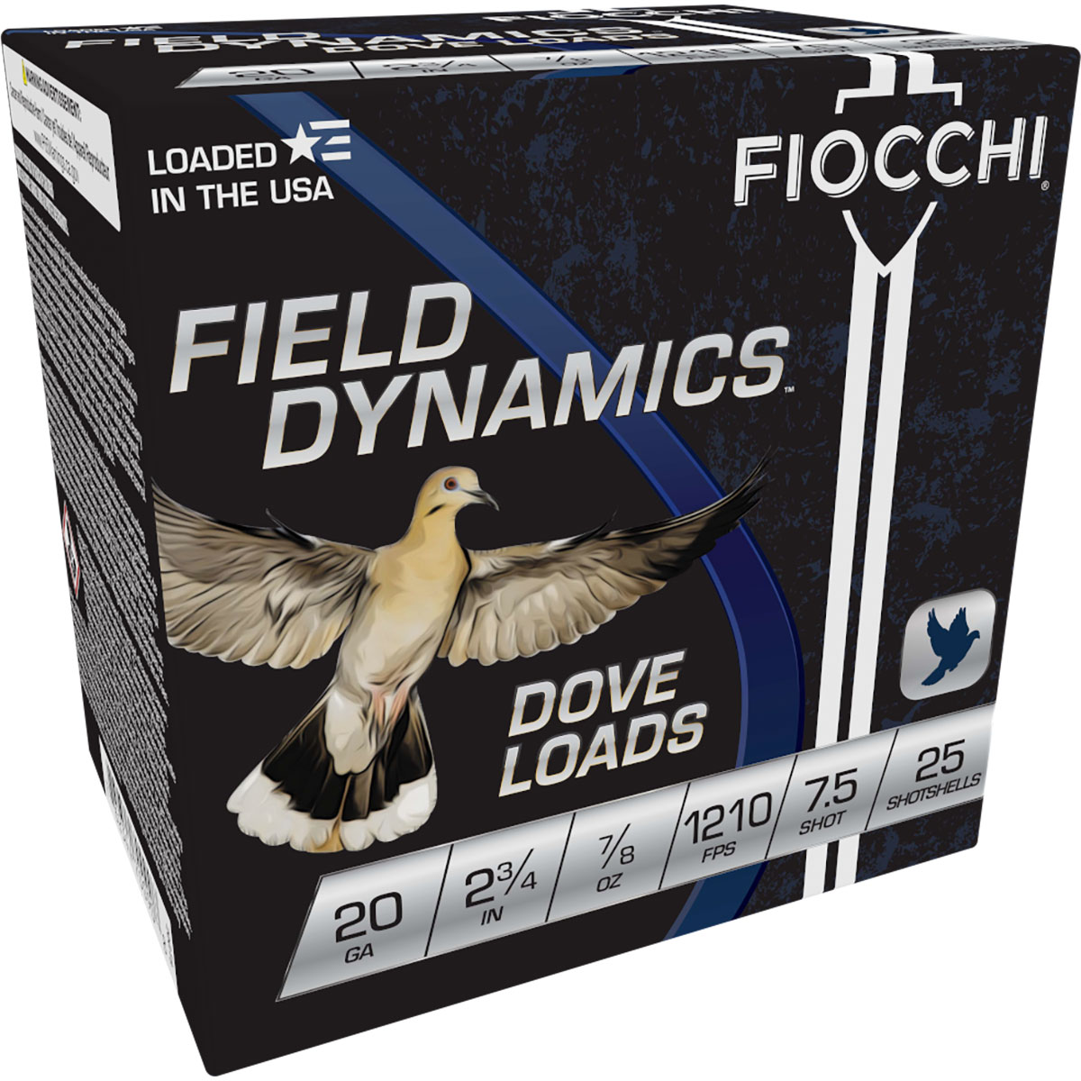 Dove & Quail 20 Gauge 2-3/4" 7/8oz #7.5 Shot 25/Box