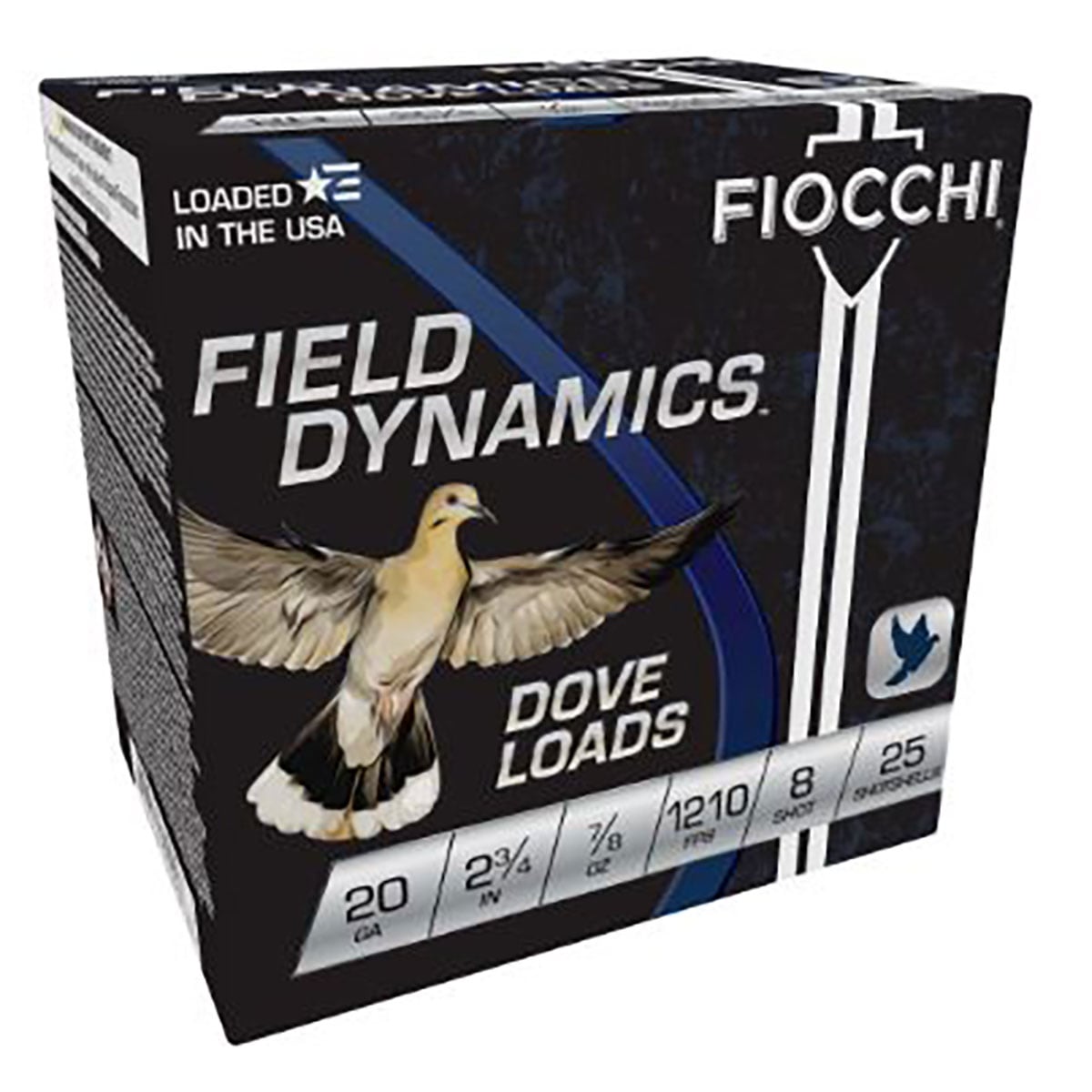 Dove & Quail 20 Gauge 2-3/4" 7/8oz #8 Shot 25/Box