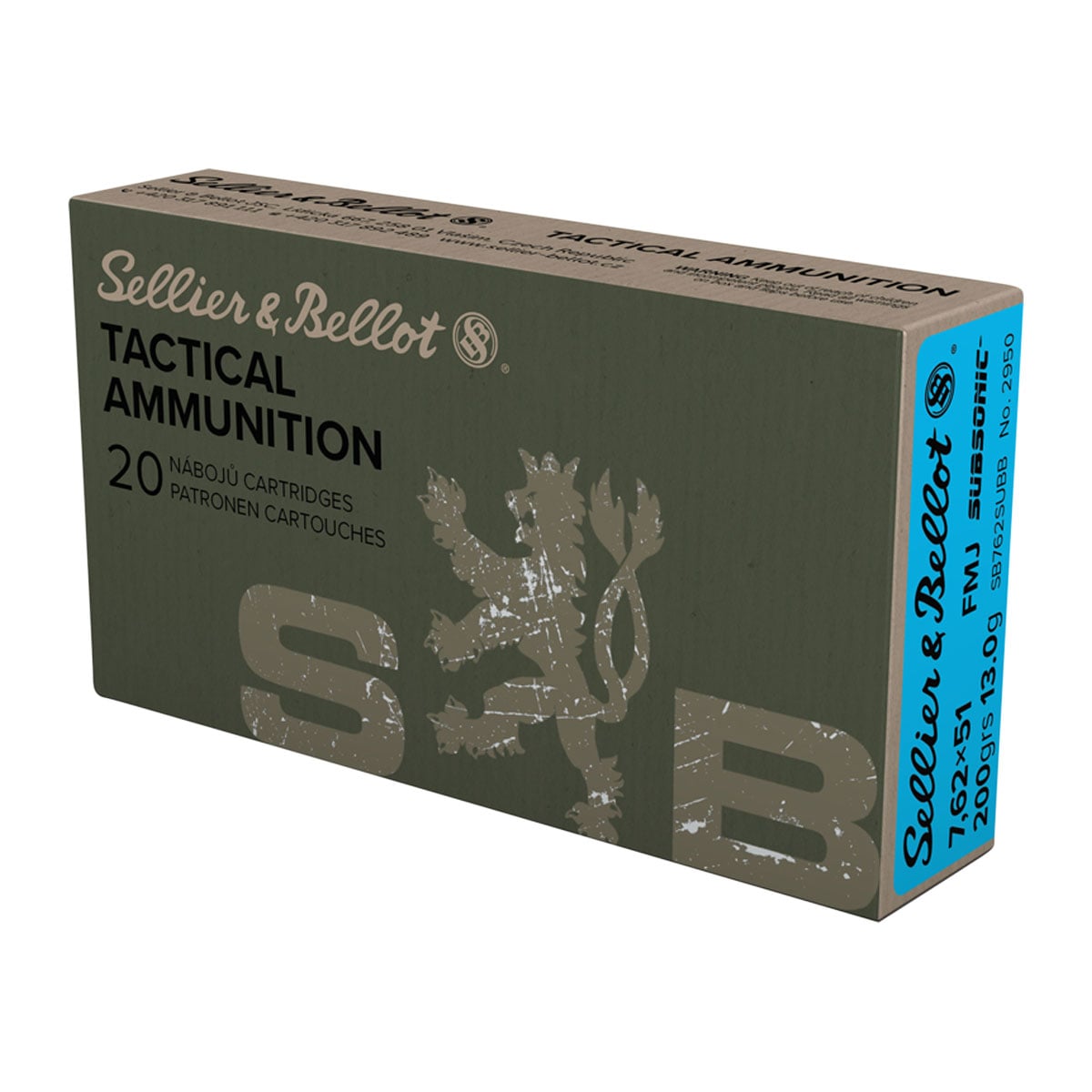 7.62X51Mm 147Gr Full Metal Jacket 20/Box