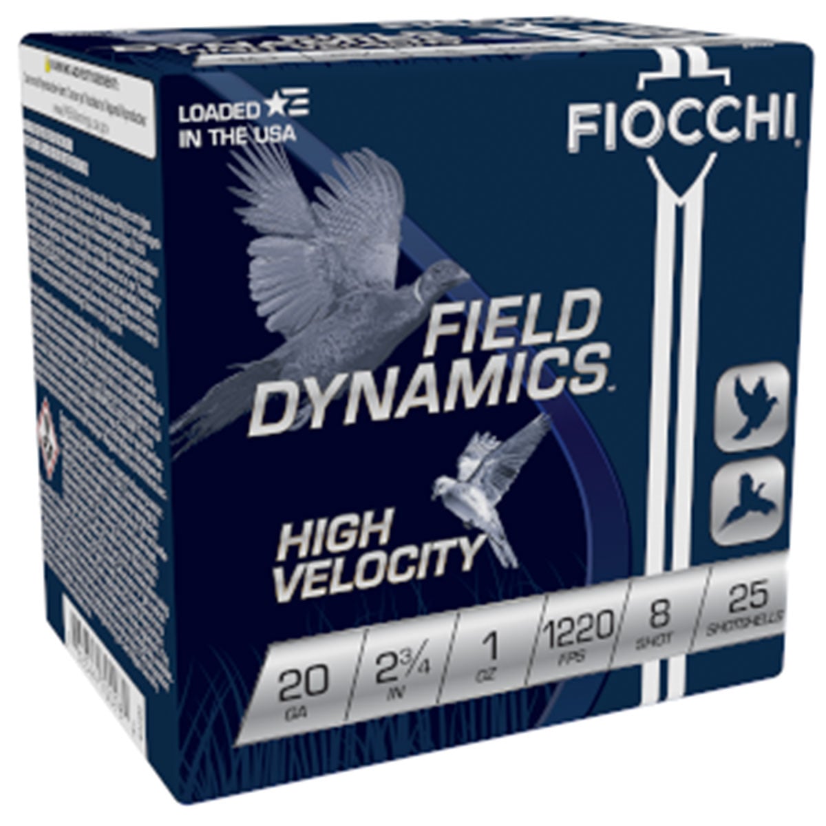 Upland Game 20 Gauge 2-3/4" 1oz #8 Shot 25/Box