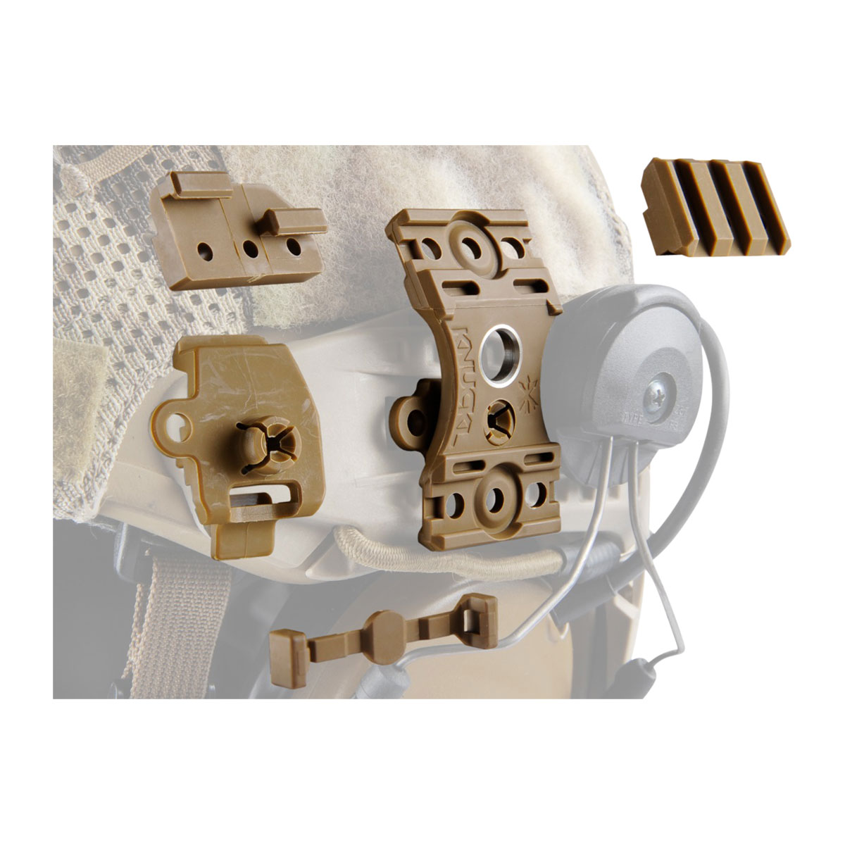 UNITY TACTICAL - KNUCKL HELMET MOUNT KIT