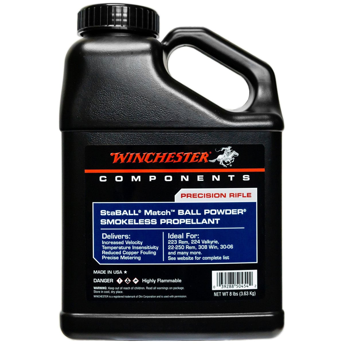 WINCHESTER - STABALL MATCH SMOKELESS RIFLE POWDER - View 3