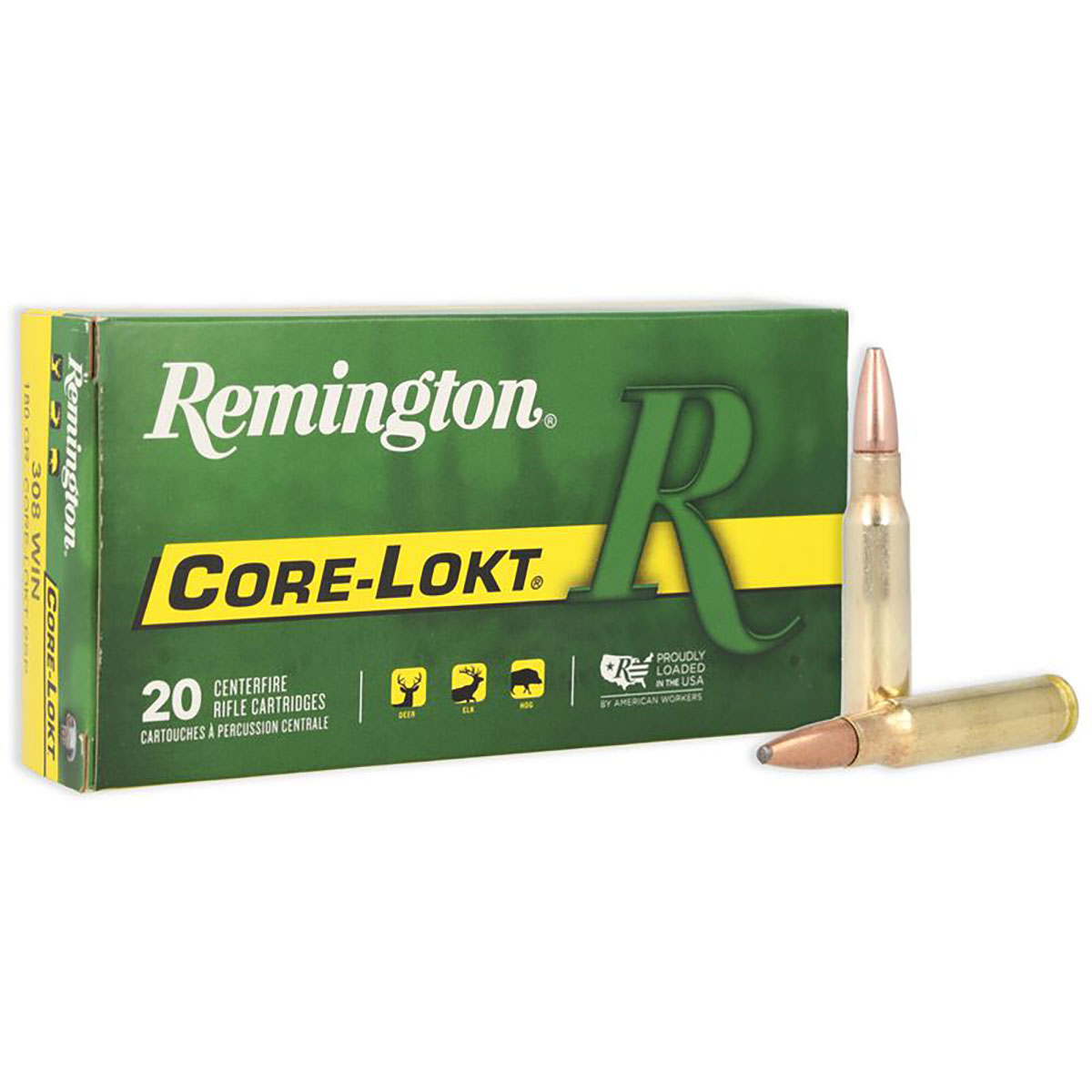 High Performance Rifle 308 Winchester 180gr PSPBT 20/Box