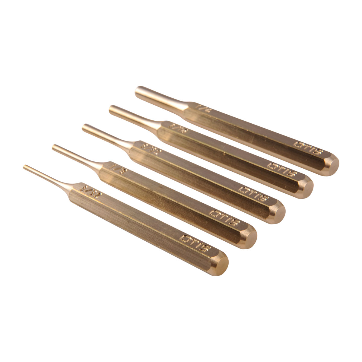 PRO+ 5 Piece Brass Punch Set