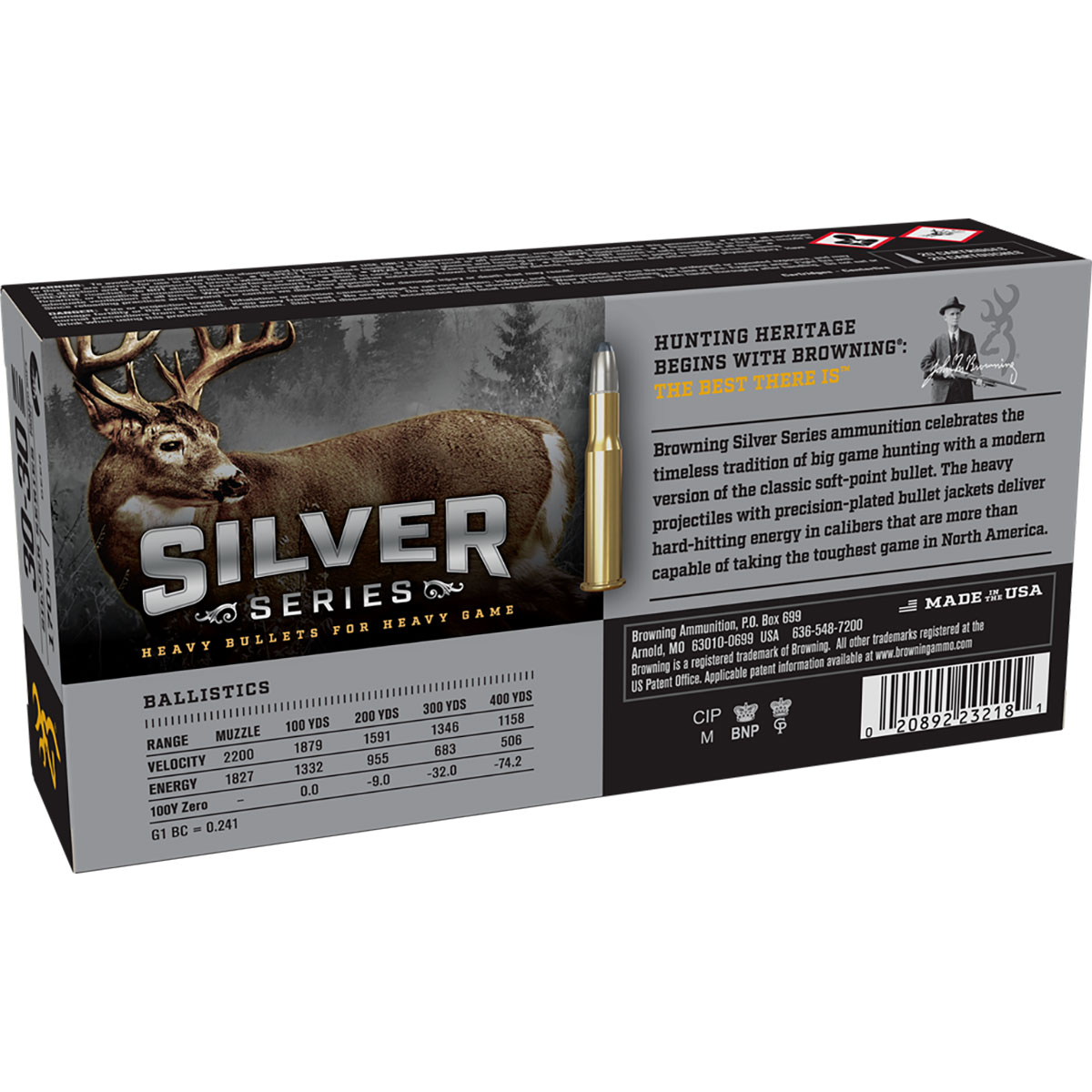 30-30 Winchester 170gr Plated Soft Point 20/Box