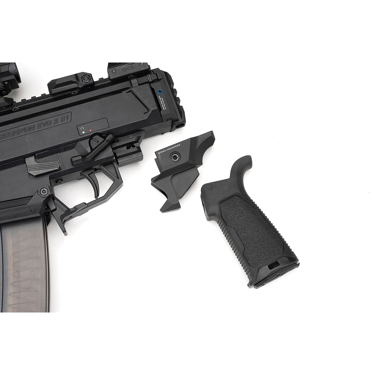 AR Pistol Grip Adapter for CZ Scorpion - View 5