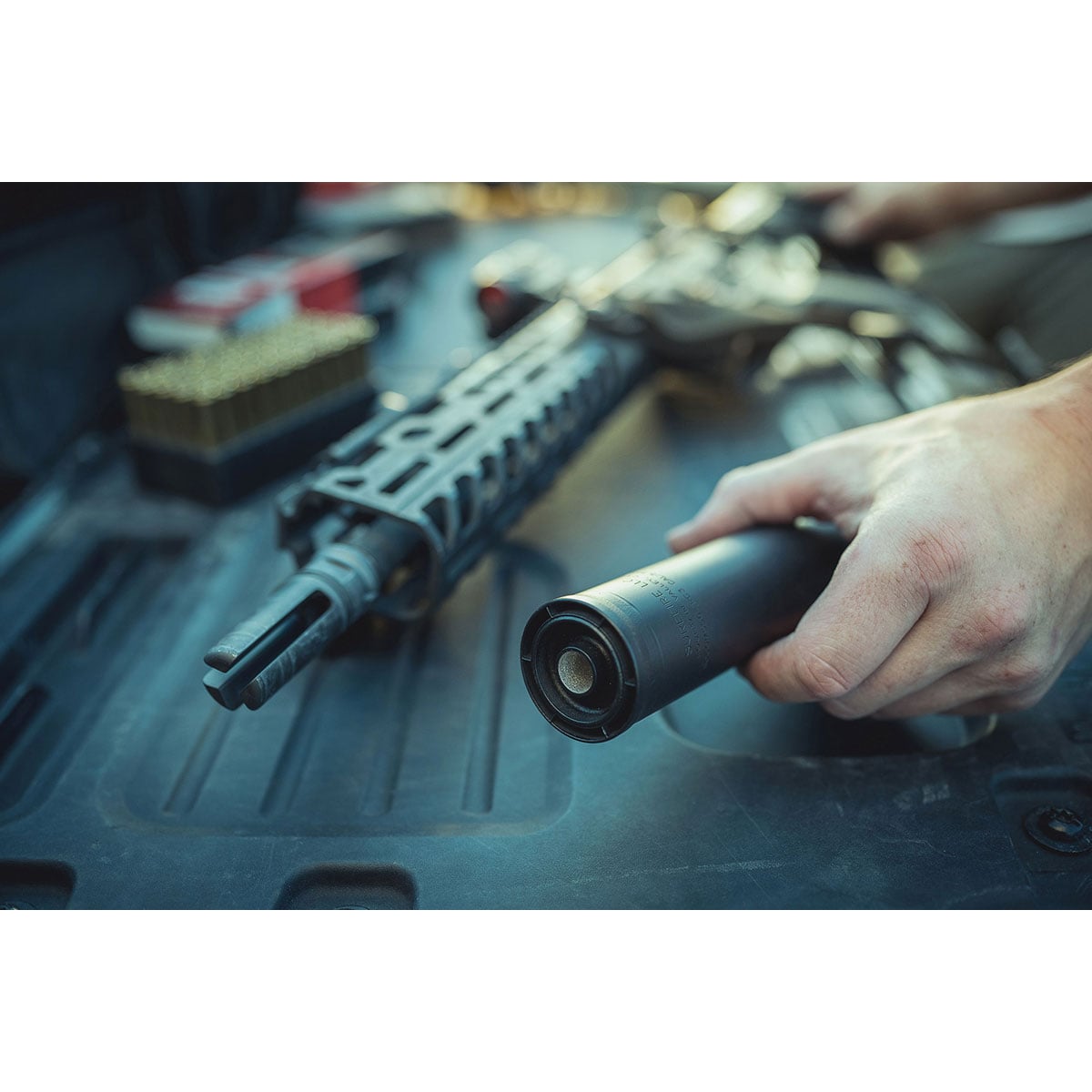 SOCOM556-RC3 Rifle Suppressor Black