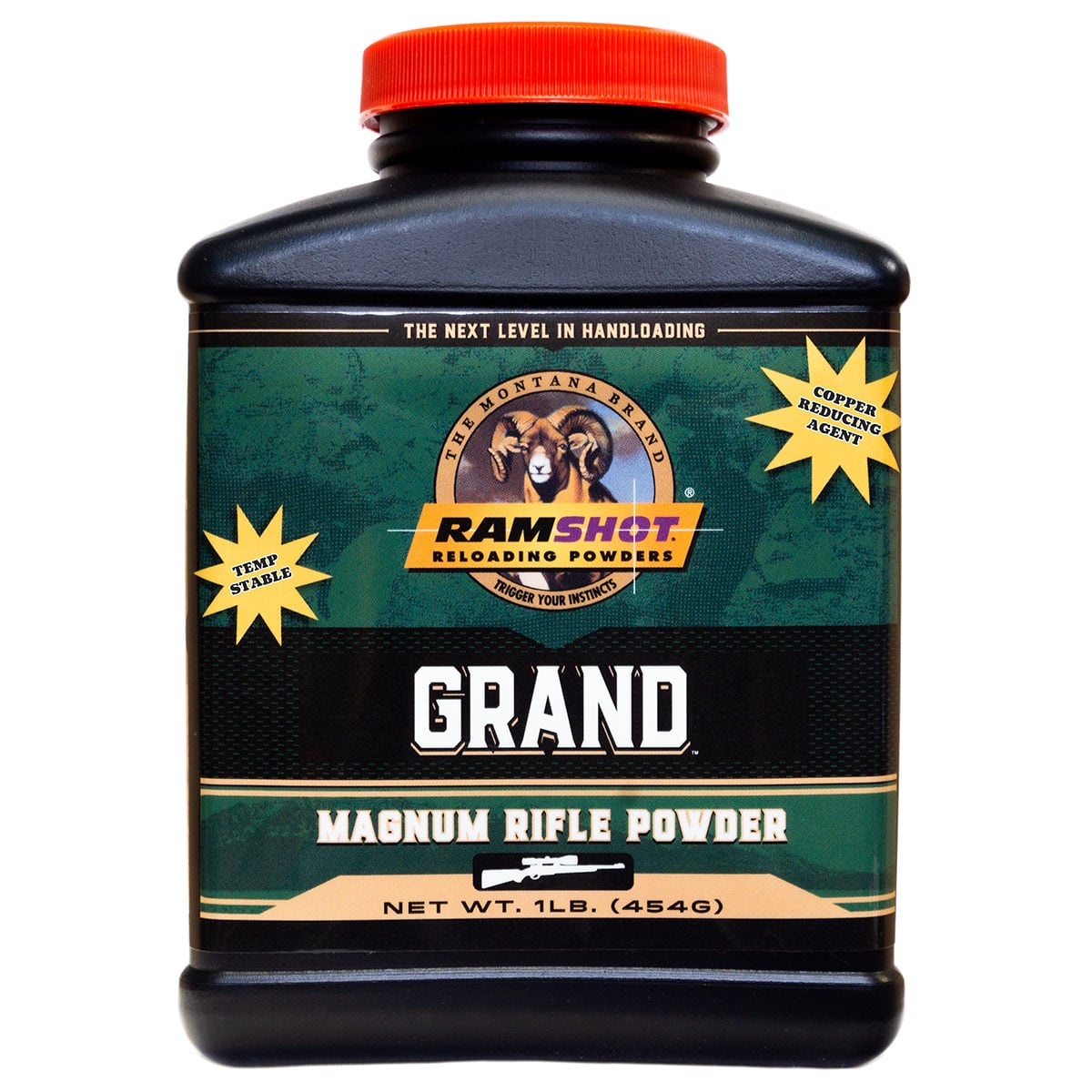 RAMSHOT POWDER - GRAND SMOKELESS RIFLE POWDER - View 2