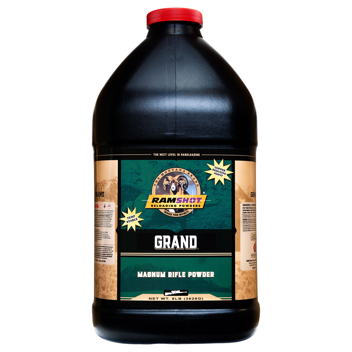 RAMSHOT POWDER - GRAND SMOKELESS RIFLE POWDER