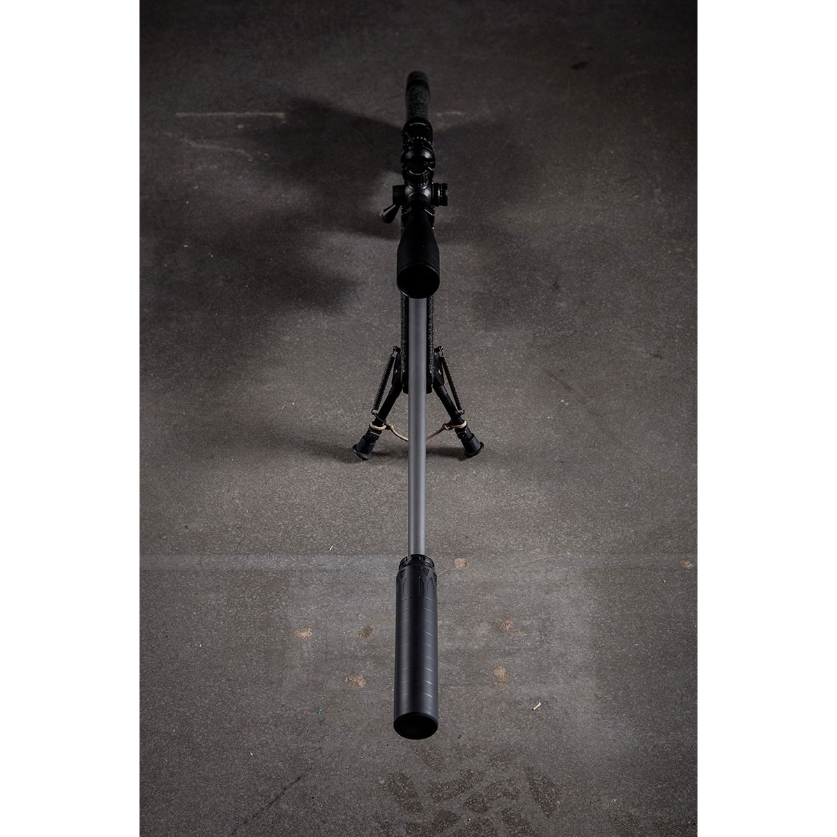 Nomad L 7.62mm/30 Cal Direct Thread Rifle Suppressor Black - View 6