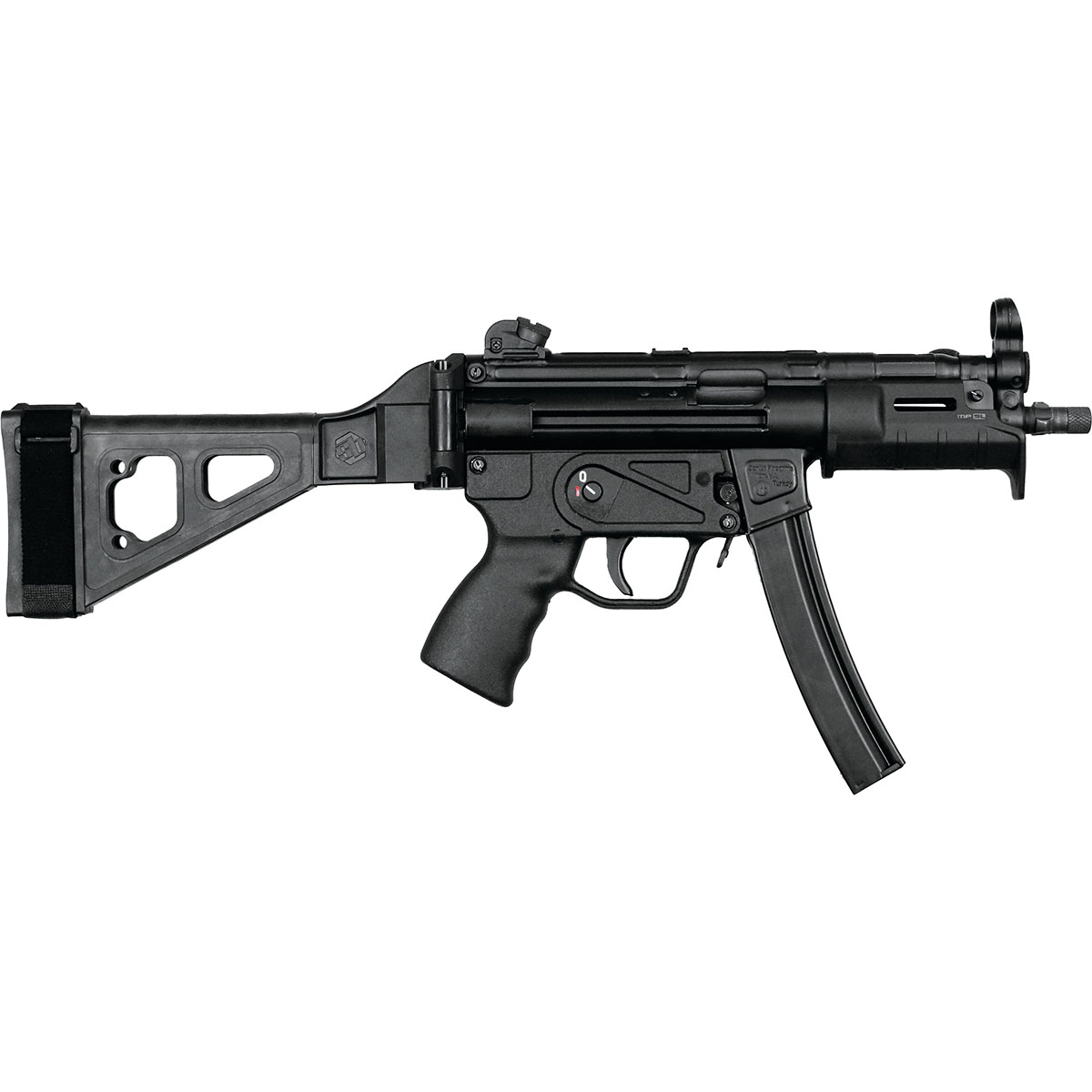 SBT5K Side-Folding Pistol Stabilizing Brace for MP5K Blk - View 6