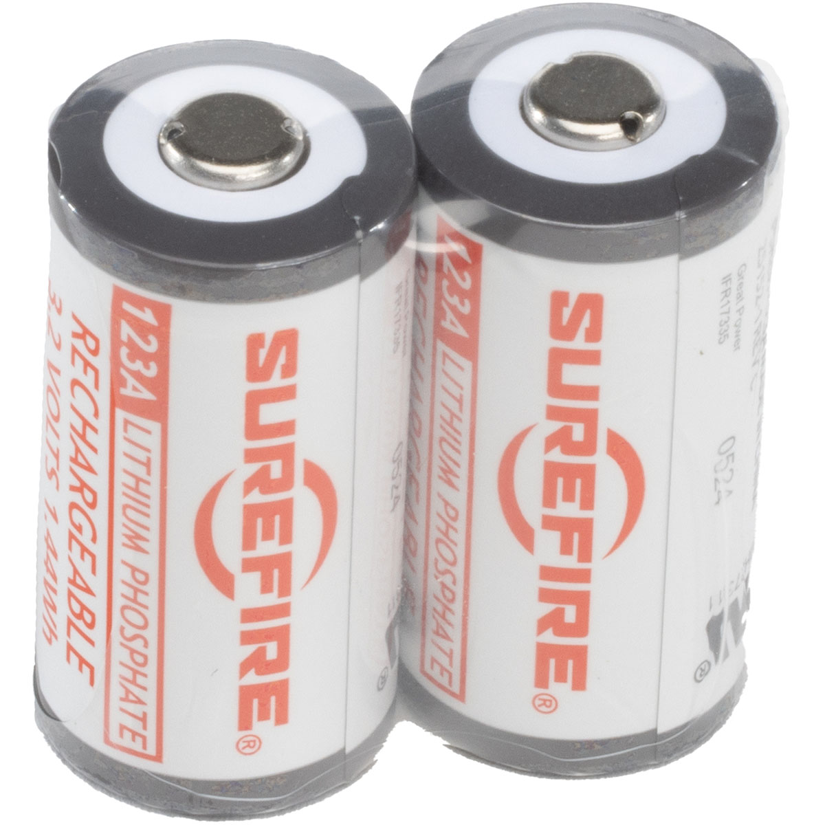 SUREFIRE - SFLFP123 LITHIUM PHOSPHATE RECHARGEABLE BATTERY - View 3