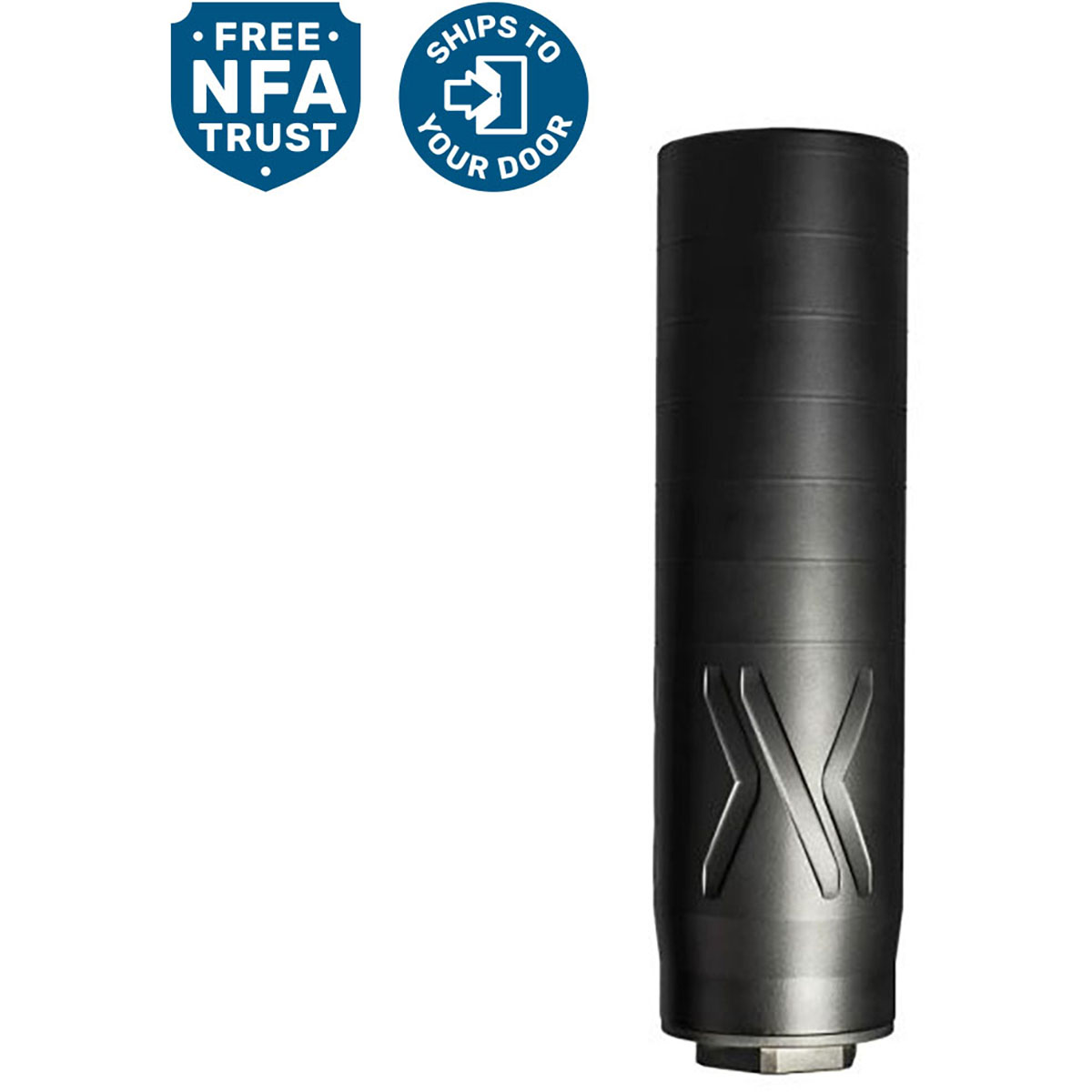 BANISH Backcountry 30 Caliber Rifle Suppressor Black - View 2