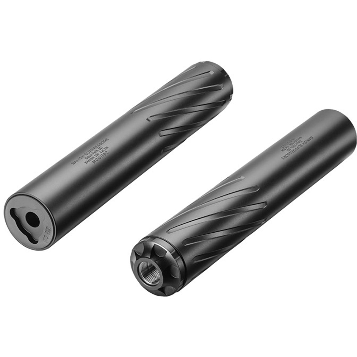 BANISH 338 338 Caliber Rifle Suppressor Black
