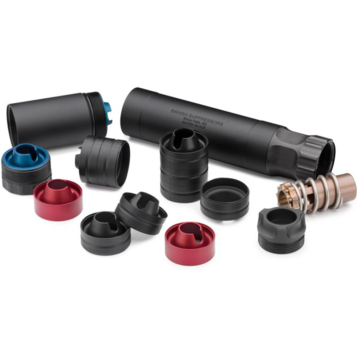 BANISH 45 45 ACP Handgun Suppressor Black - View 6