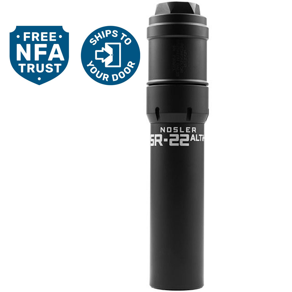 NOSLER, INC. - SR-22ALTIH (HUB) 22 CALIBER RIFLE SUPPRESSOR - View 2