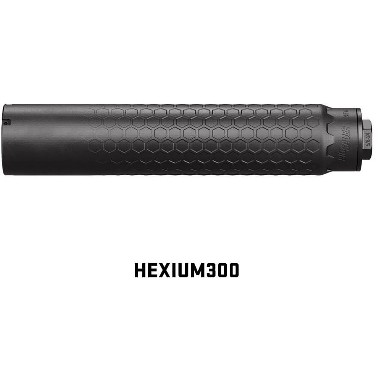HEXIUM 300 AAC Blackout HUB Direct Thread Suppressor Black - View 4