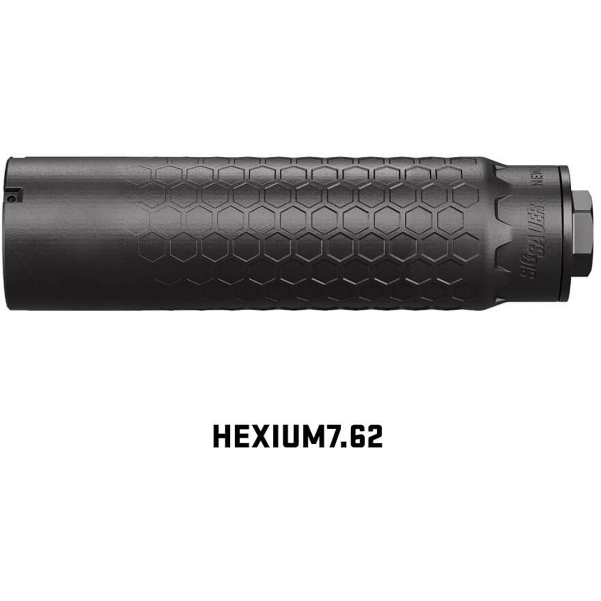 HEXIUM 7.62mm HUB Direct Thread Suppressor Black - View 3