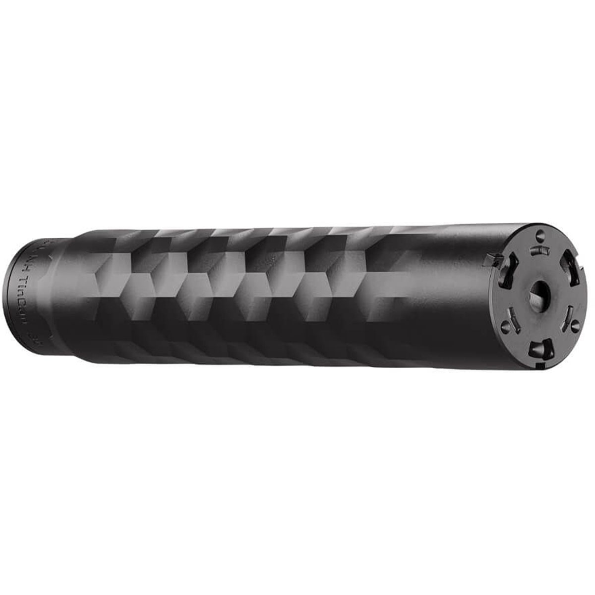 TiN CAN 30 Caliber HUB Direct Thread Suppressor Black - View 3