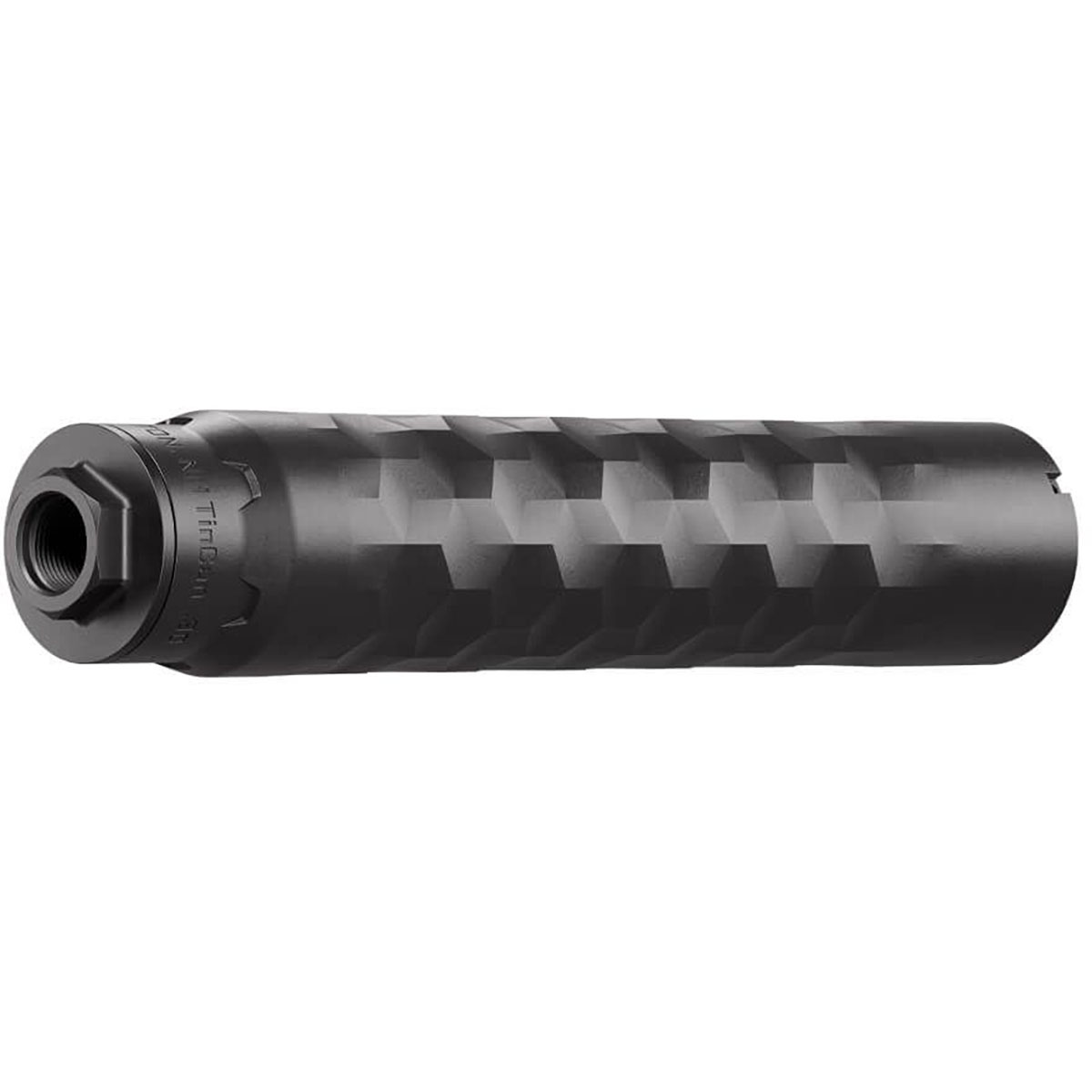 TiN CAN 30 Caliber HUB Direct Thread Suppressor Black