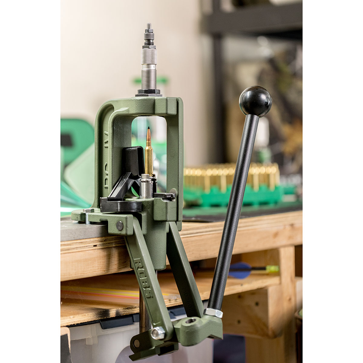 Rock Chucker Supreme Press OD Green