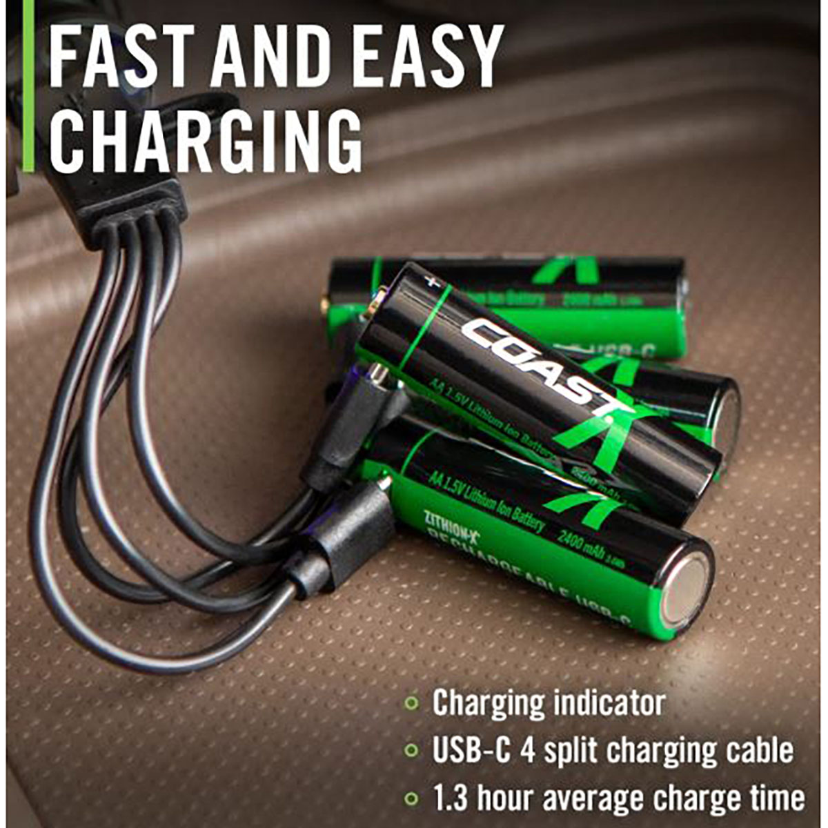 COAST PRODUCTS - ZXAAA RECHARGEABLE BATTERY PACK - View 2
