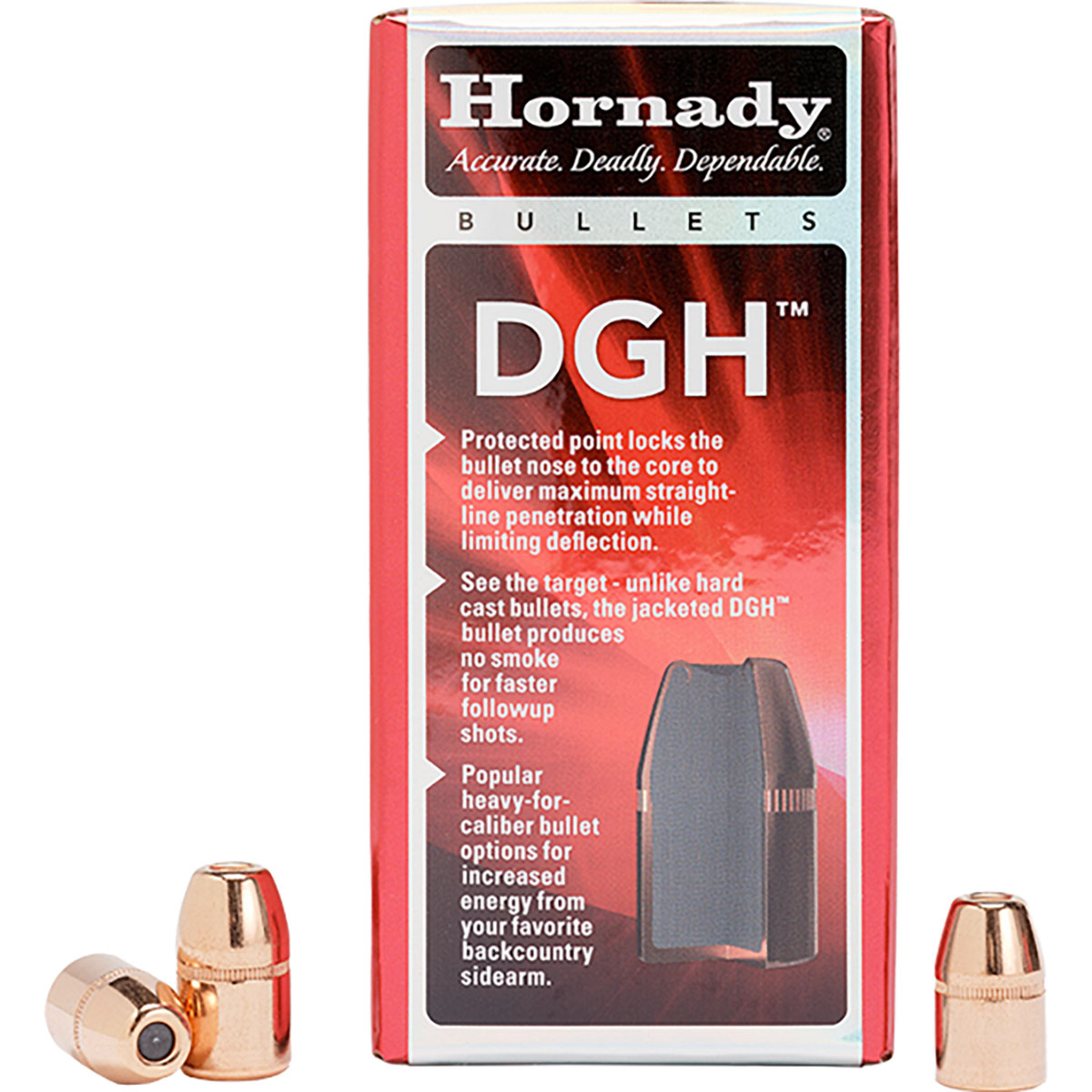 DGH 10mm Caliber (0.400) 200gr Full Metal Jacket 50/Box