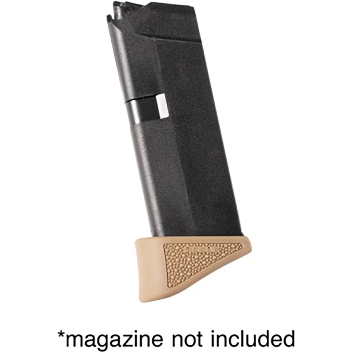 HOGUE - OVERMOLDED® GRIP EXTENSION PAD FOR GLOCK 42® 380ACP 6RD MAGAZINE - View 2