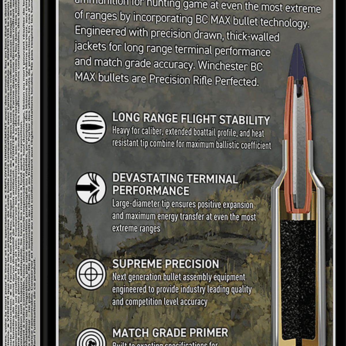 Supreme Long Range 6.5 PRC 140gr BC Max 20/Box