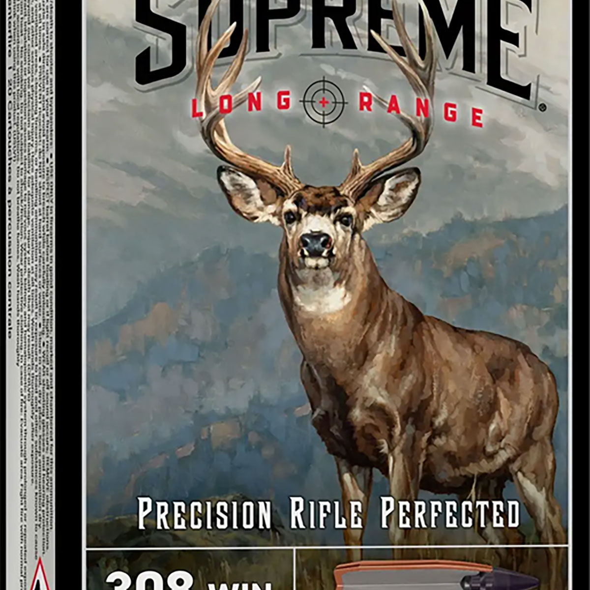 Supreme Long Range 308 Winchester 175gr BC Max 20/Box