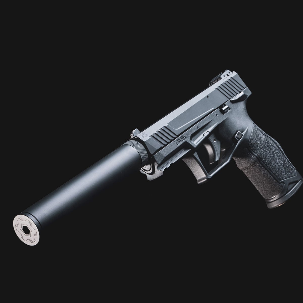 Zeroed 22 .22 Long Rifle Direct Thread Suppressor Black - View 6