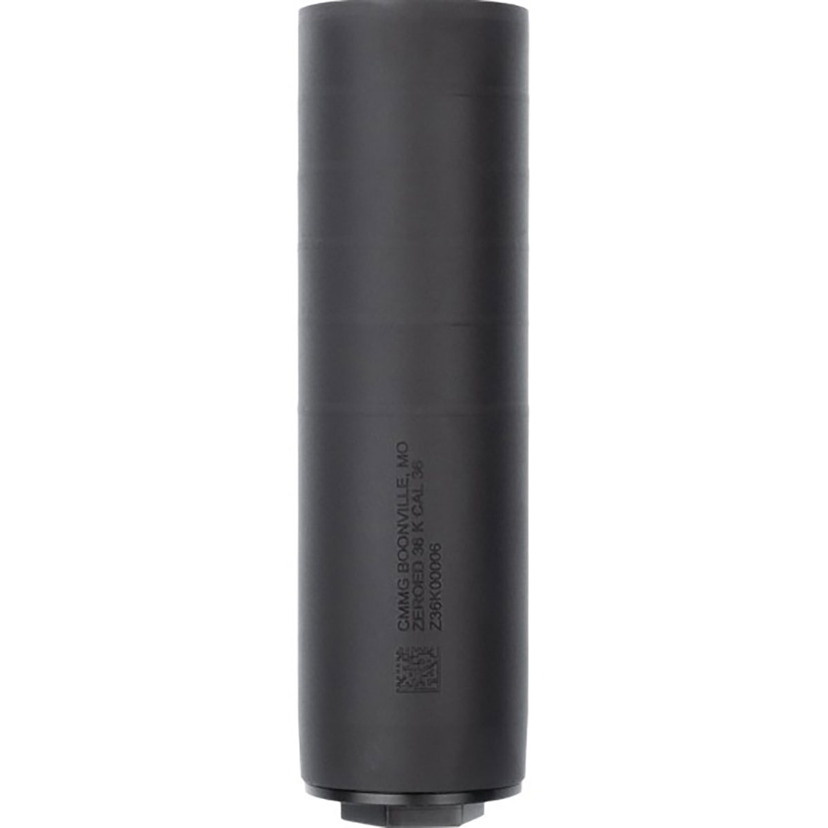 Zeroed 36K 9mm/36 Caliber Direct Thread Suppressor Black - View 3