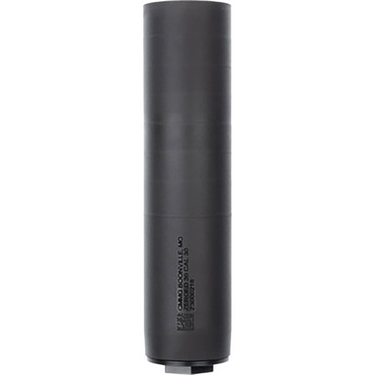 Zeroed 556 .22 Caliber Direct Thread Suppressor Black - View 2