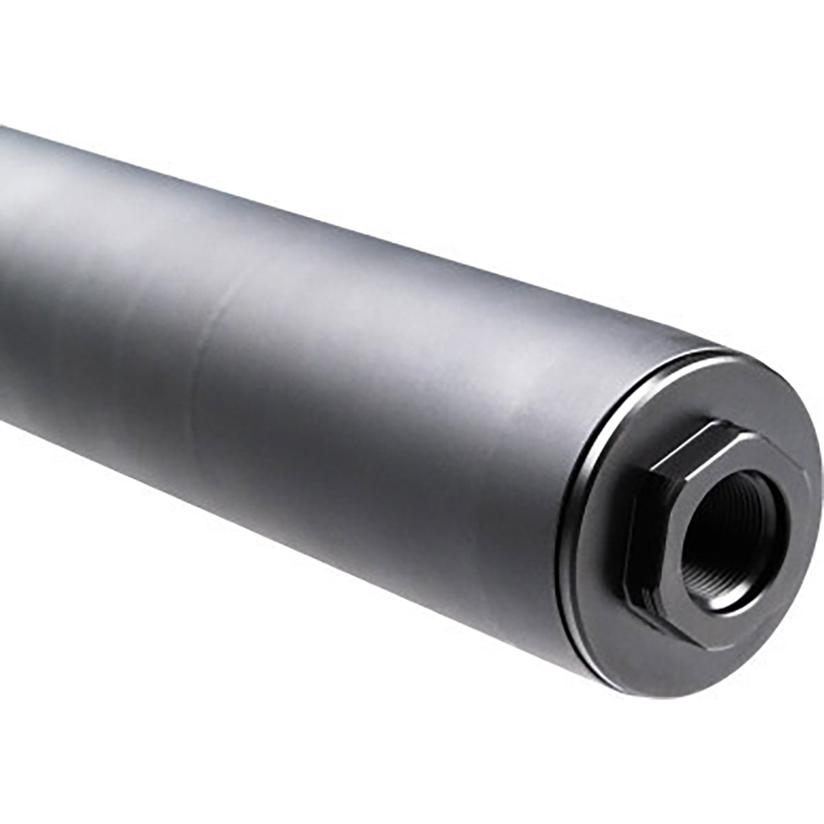 Zeroed 46 .45 Caliber Direct Thread Suppressor Black - View 3