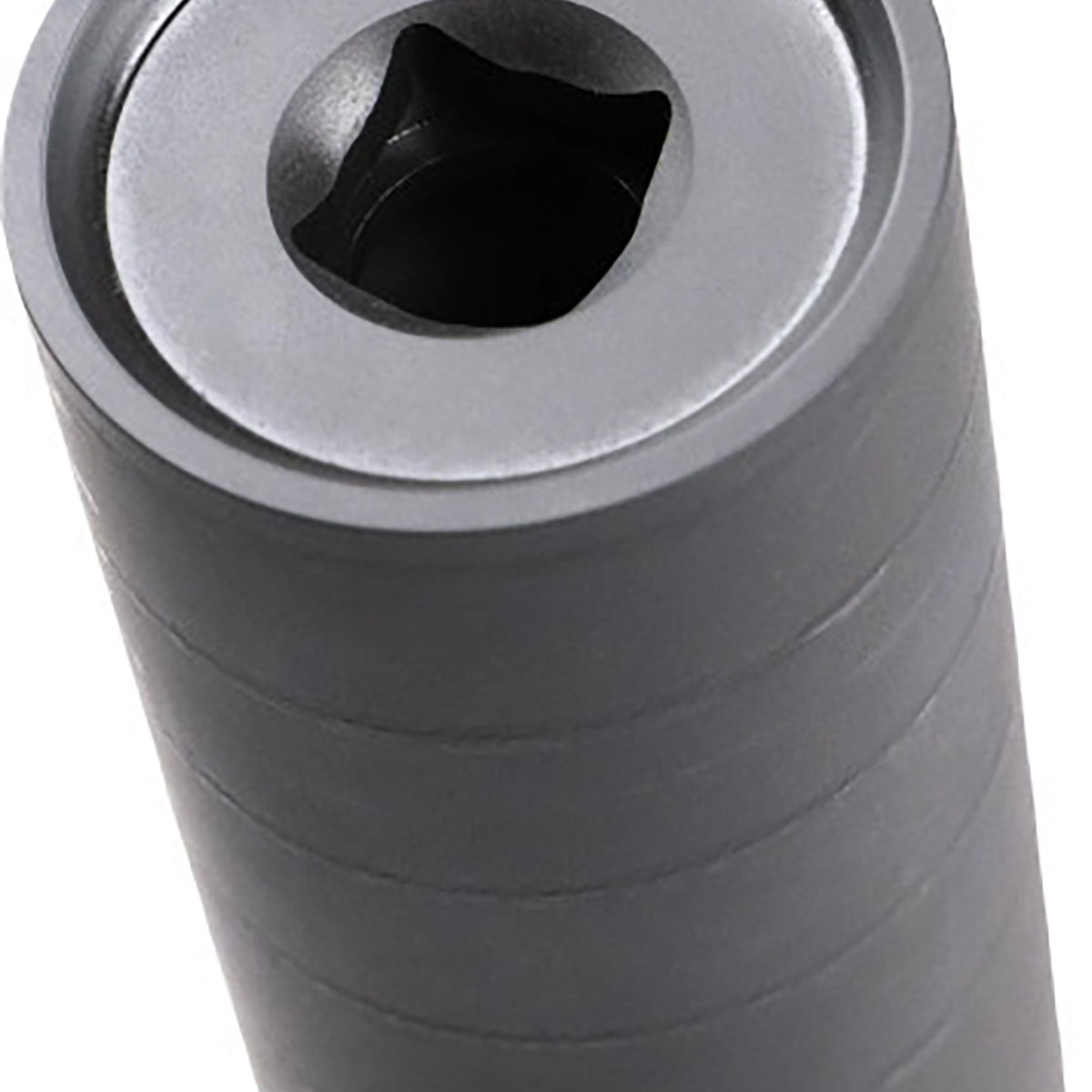 Zeroed 46 .45 Caliber Direct Thread Suppressor Black - View 2