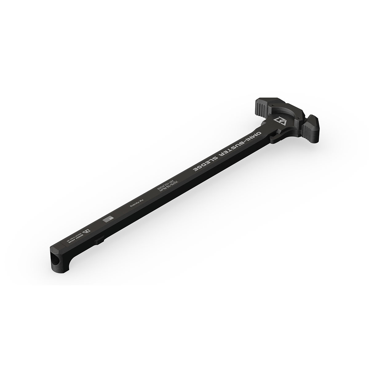 Sledgehmmr OB Ambidex LE/Mil Small Latch Chrg Hdl for AR-308 - View 2