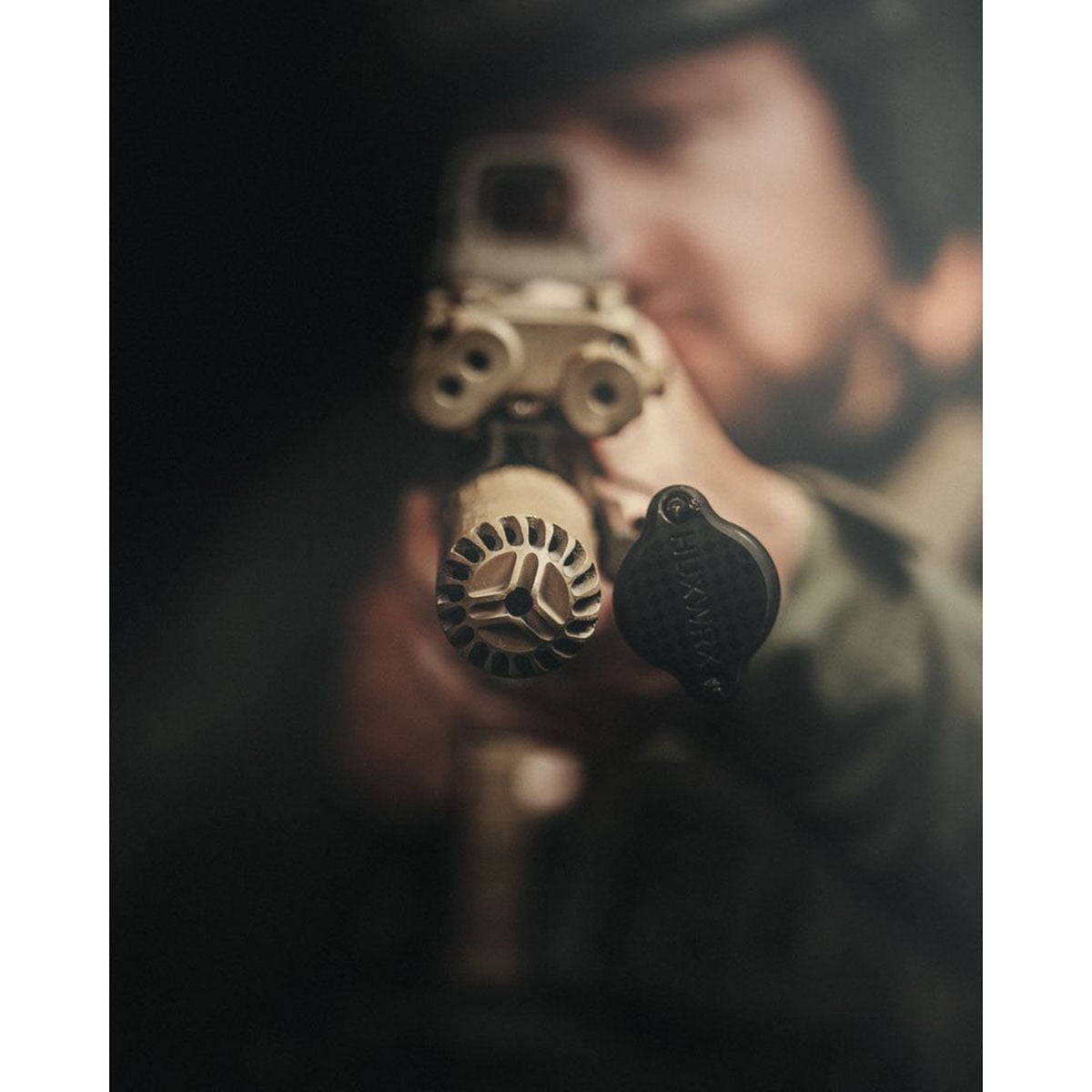 HUXWRX - 556K MULTI-CALIBER QD RIFLE SUPPRESSOR W/FLASH HIDER - View 5