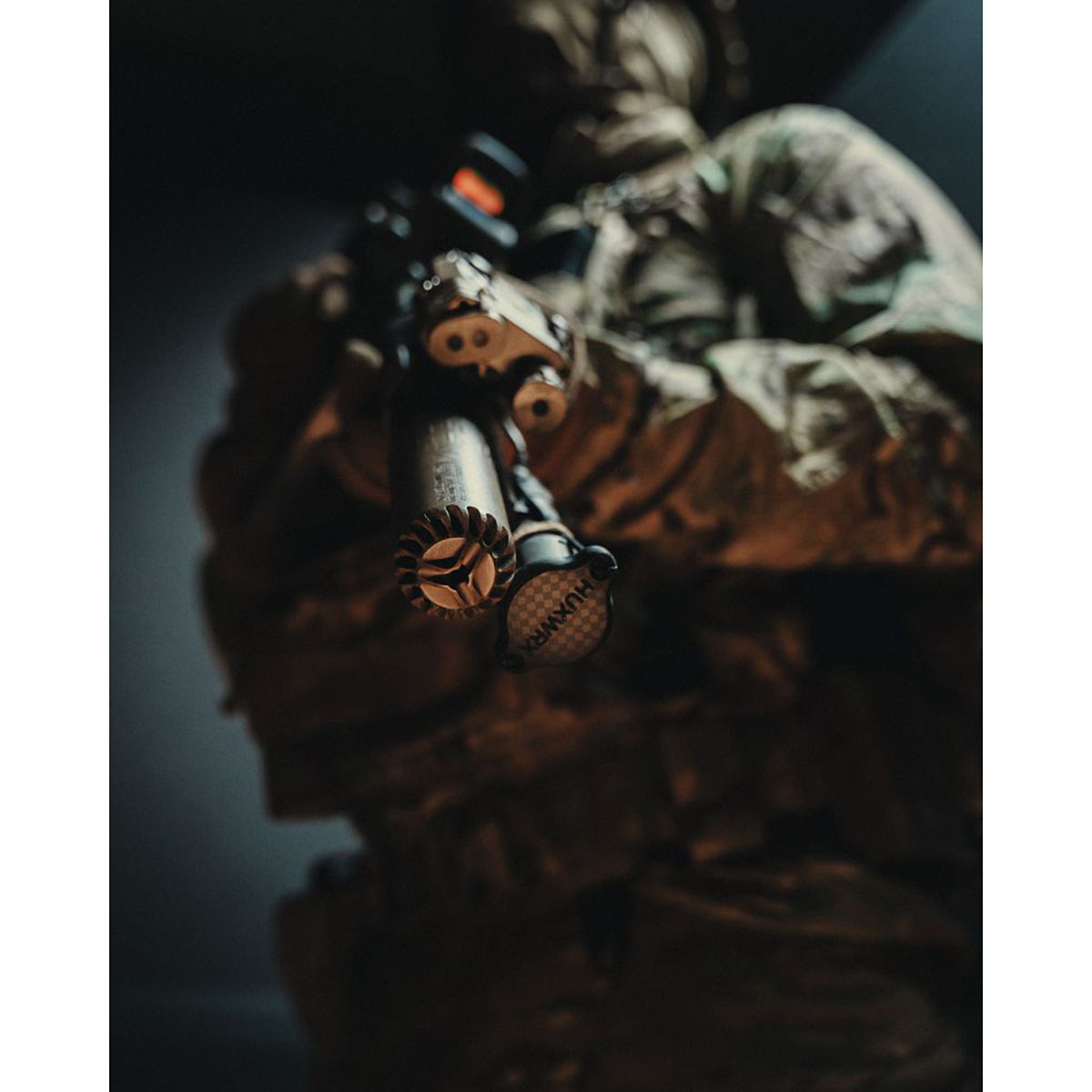 HUXWRX - 556K MULTI-CALIBER QD RIFLE SUPPRESSOR W/FLASH HIDER - View 2