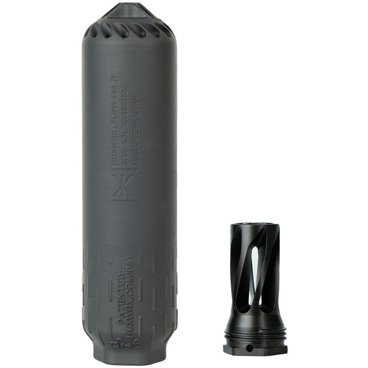 HUXWRX - FLOW 556 TI RIFLE SUPPRESSOR W/FLASH HIDER - View 5