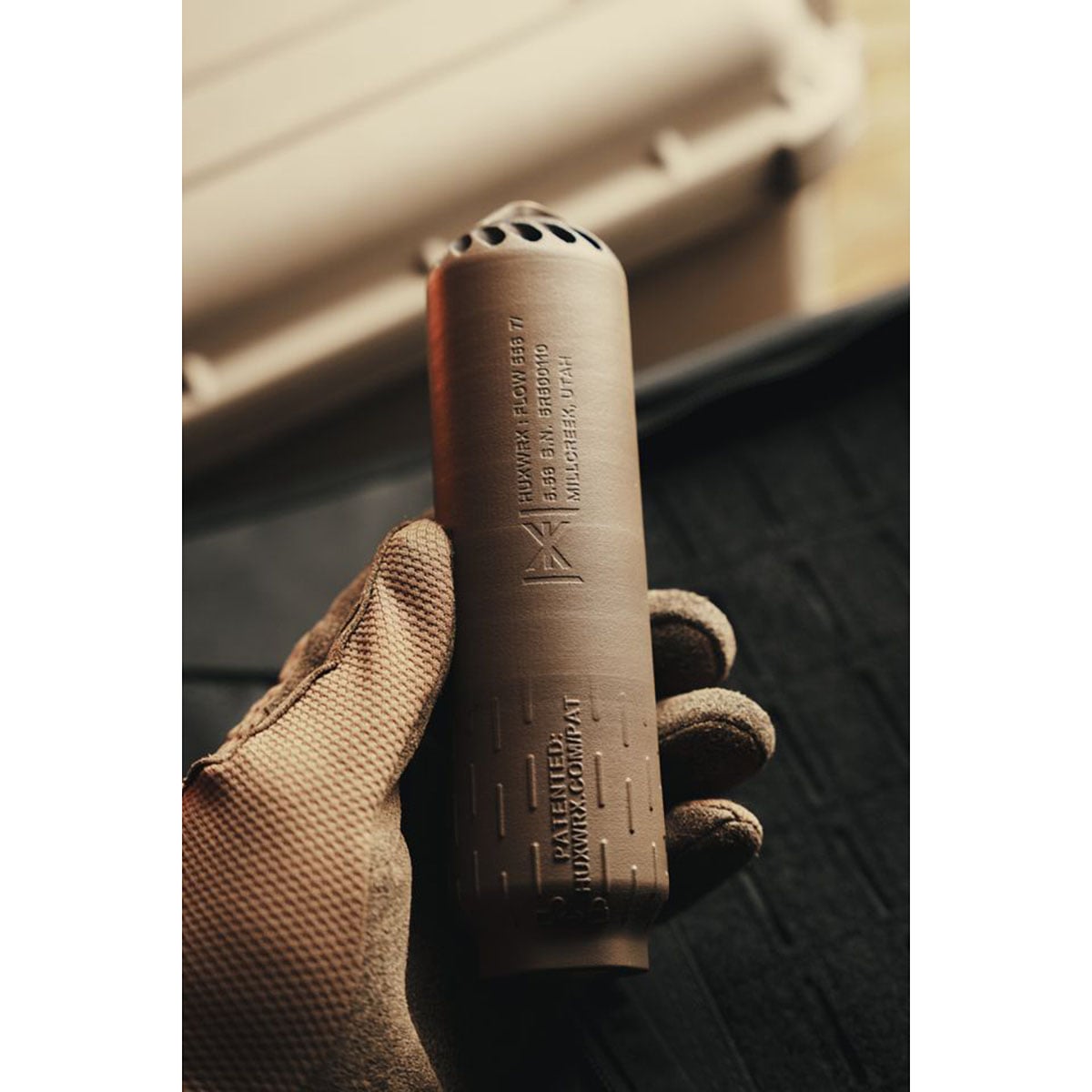 HUXWRX - FLOW 556 TI RIFLE SUPPRESSOR W/FLASH HIDER