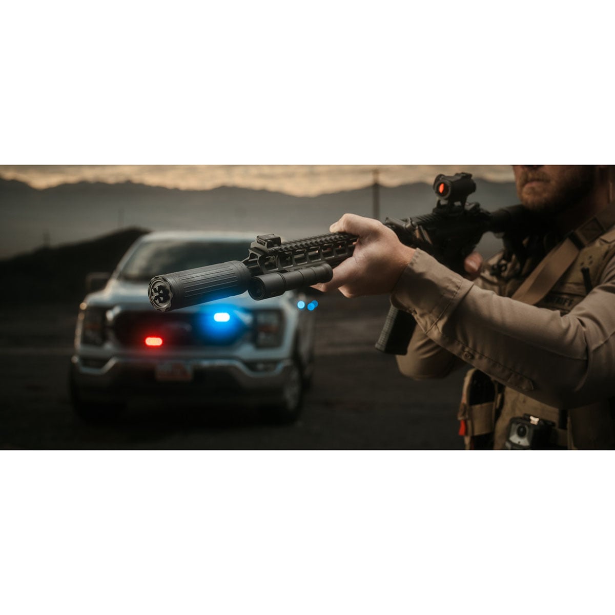 DEAD AIR ARMAMENT - CT5P PATROL™ 5.56 NATO/6MM ARC XENO™ RIFLE SUPPRESSOR - View 5