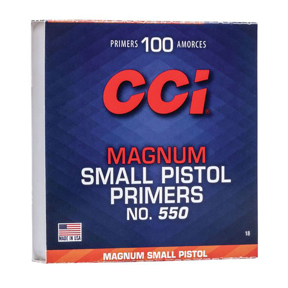 #550 Small Pistol Magnum Primers 1,000/Box
