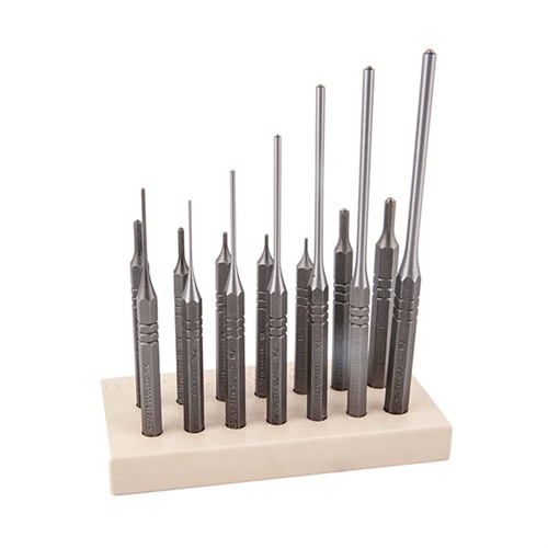 Premium Roll Pin Punch Bench Set