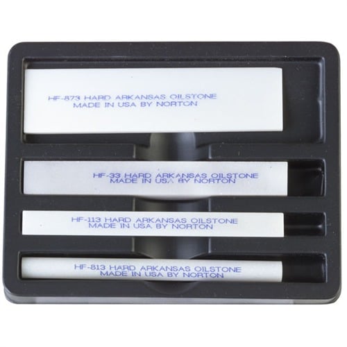 Gunsmith's Premium Hard Arkansas Stone File Set