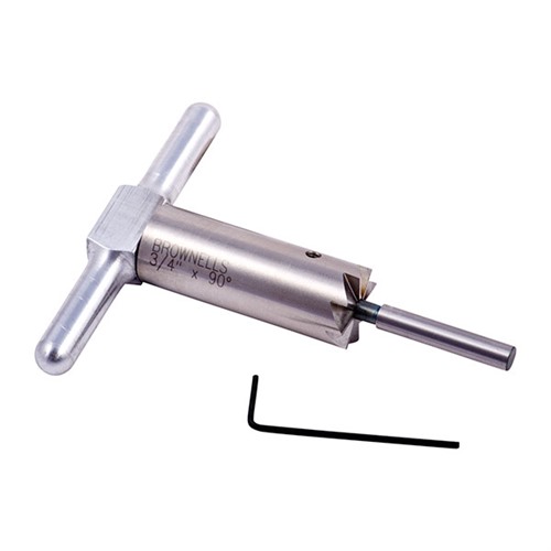 BROWNELLS - 90 DEGREE MUZZLE FACING CUTTER & STEEL PILOT - View 6