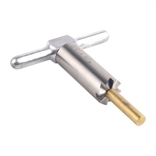 BROWNELLS - 90 DEGREE MUZZLE FACING CUTTER & BRASS PILOT - View 3